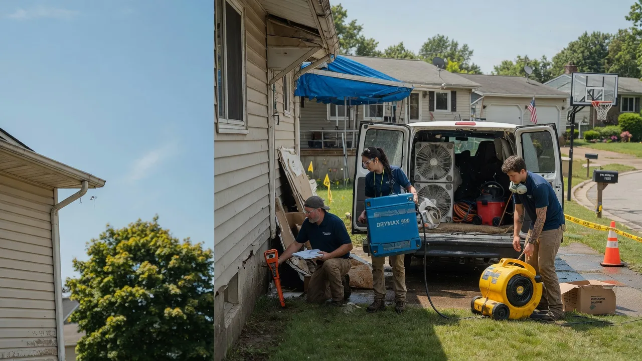 Ceiling Leak Cleanup in Blue Eye, MO near me