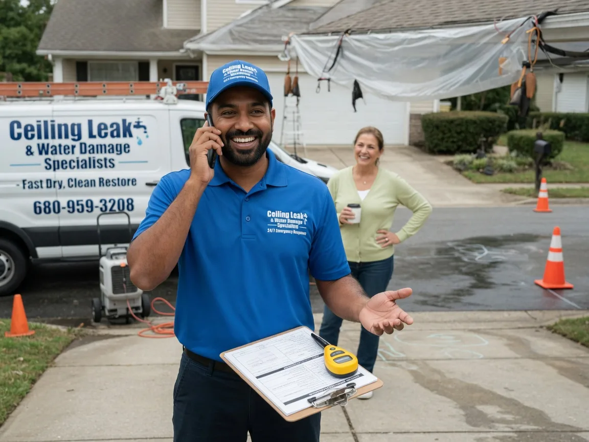 Ceiling Leak Cleanup Blue Eye, MO FAQs